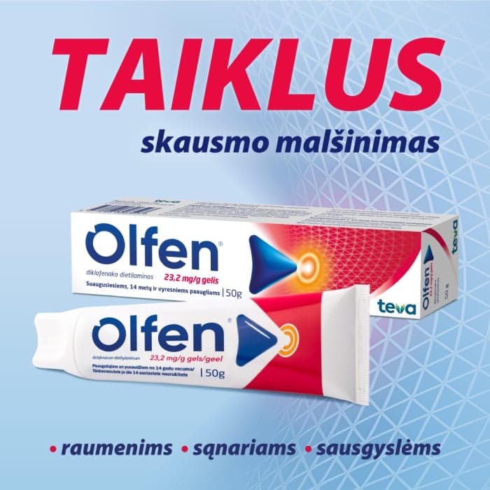 OLFEN, 23,2  mg/g, 50 g, Gelis, N1-2