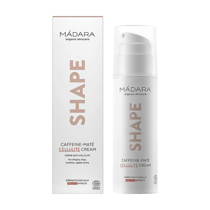MADARA kūno kremas su kofeinu ir mate, 150 ml