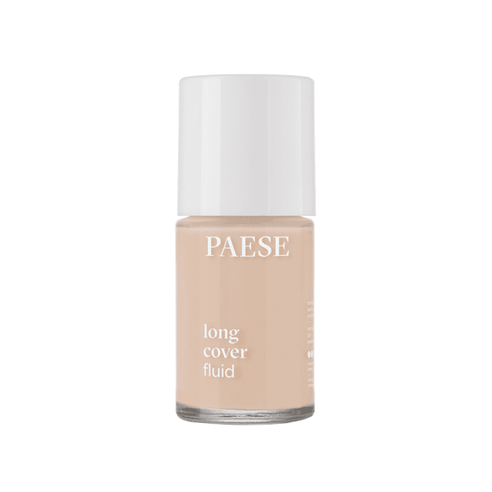 PAESE kreminė pudra LONG COVER FLUID, spalva 0, 30 ml-1