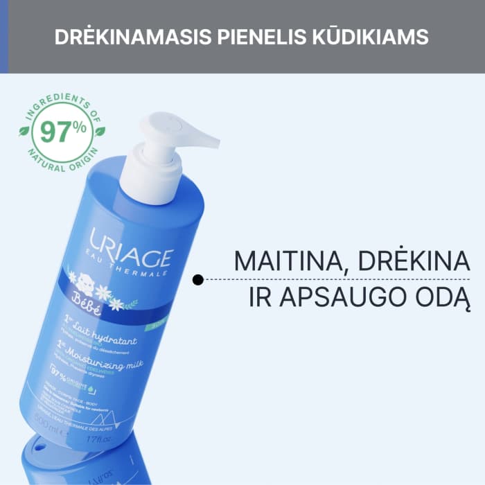 URIAGE drėkinamasis pienelis BABY 1ER, 500 ml-3