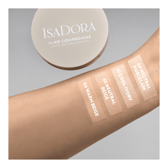ISADORA kompaktinė pudra THE NO COMPROMISE, Nr. 60, 7 g-2