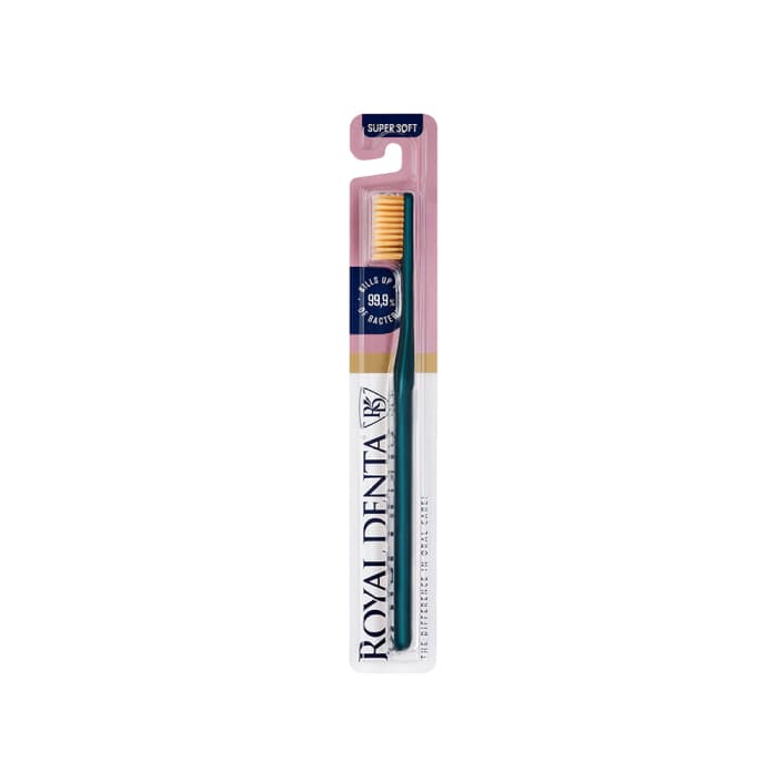 ROYAL DENTA dantų šepetėlis GOLD SUPER SOFT, 1 vnt.