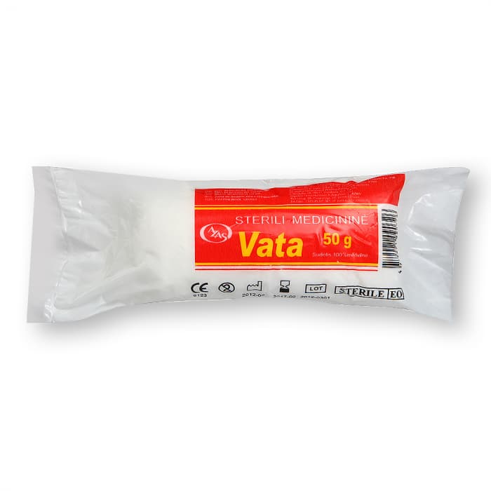 AZAS sterili medvilnės vata, 50 g-2