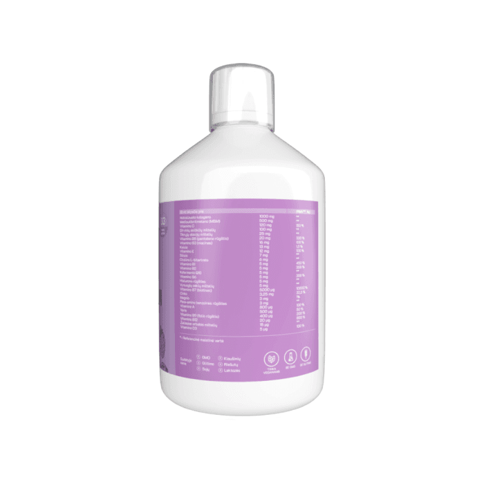 RAW POWDERS vitaminų kompleksas GROŽIUI, skystis, 500 ml-3