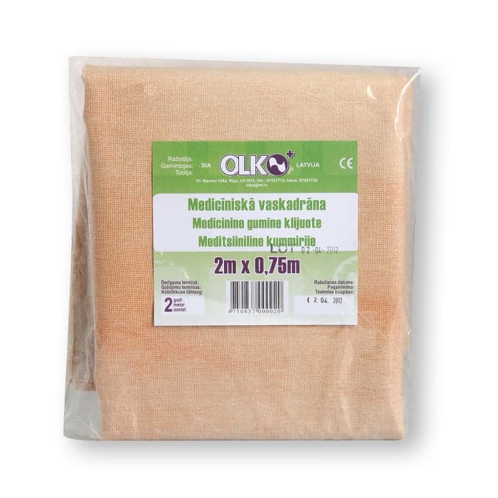 OLKO medicininė guminė klijuotė, 2 m, 1 vnt.-2