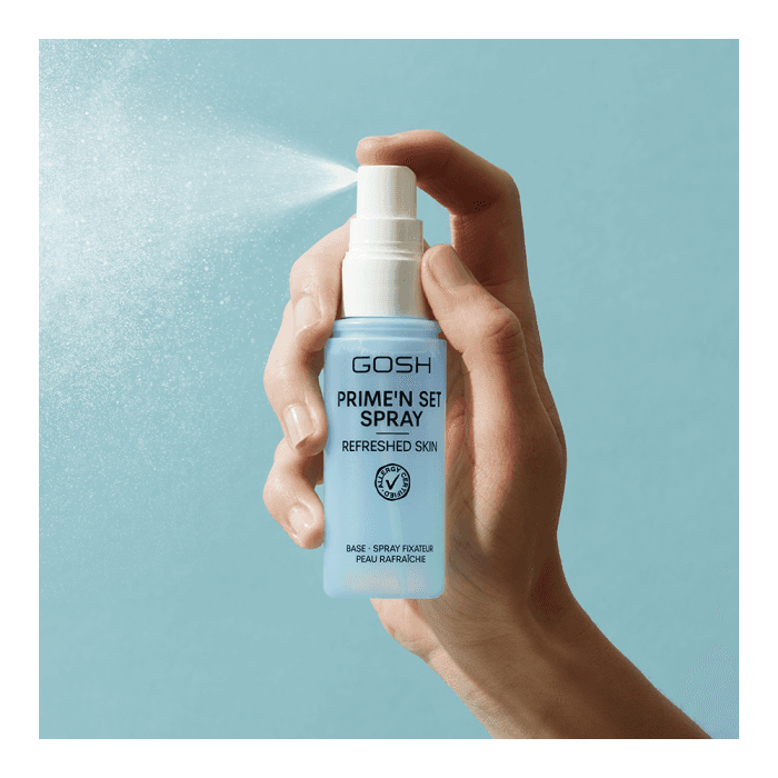 GOSH purškiamas makiažo fiksatorius PRIME'N SET REFRESHED, 001 Refresh Skin, 50 ml-3