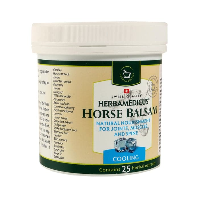 HERBAMEDICUS/SWISSMEDICUS šaldomasis kūno balzamas HORSE BALSAM, 250 ml-2