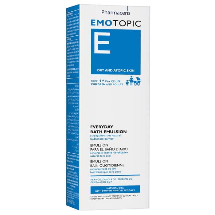 PHARMACERIS vonios emulsija EMOTOPIC, 400 ml-2