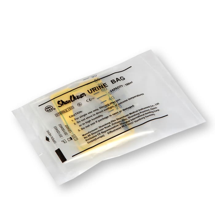 Šlapimo surinkimo maišelis vaikams, 100 ml, 1 vnt.