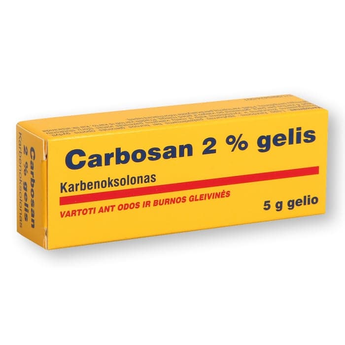 CARBOSAN, 5 g, Gelis, N1-2