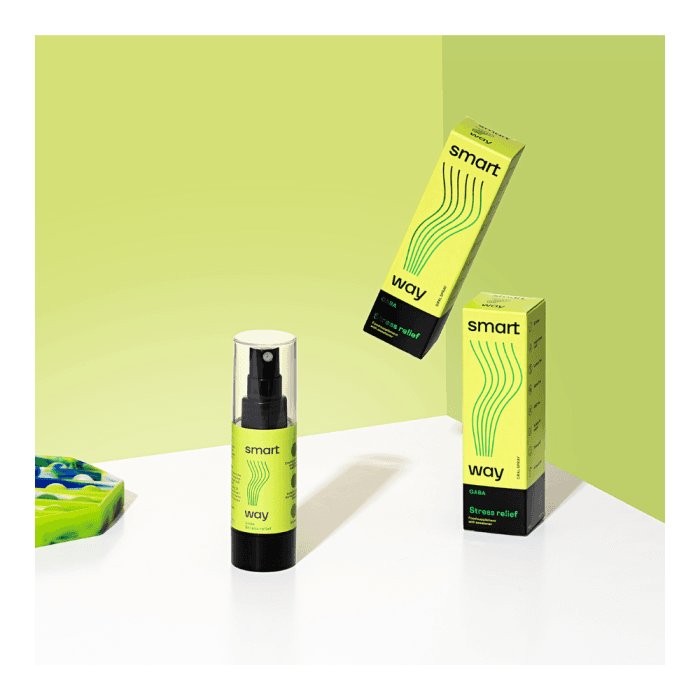 SMART WAY purškiamas maisto papildas GABA STRESS RELIEF, 30 ml-3
