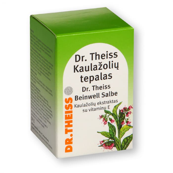 DR. THEISS kaulažolių tepalas su vitaminu E, 50 g-2
