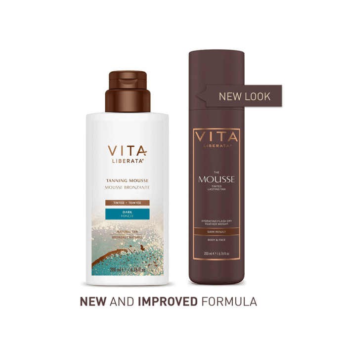 VITA LIBERATA savaiminio įdegio putos su bronzantu, Dark, 200 ml-2