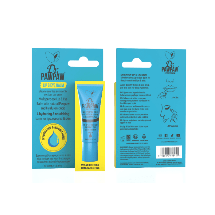 DR. PAWPAW balzamas lūpoms ir paakiams HYALURONIC, 8 ml-1