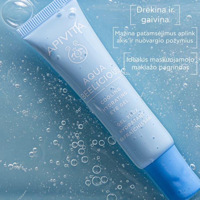 APIVITA paakių gelis AQUA BEELICIOUS, 15 ml-3