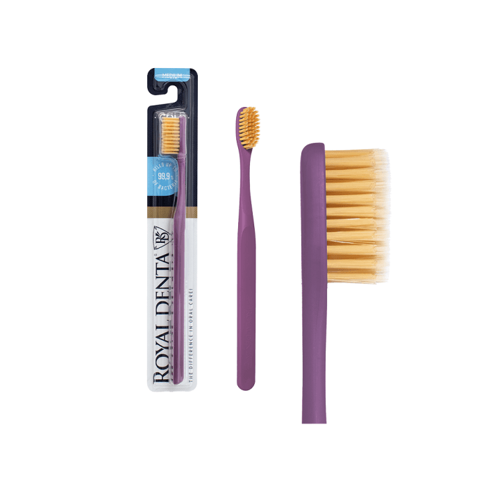 ROYAL DENTA dantų šepetėlis GOLD MEDIUM T32, 1 vnt.-2