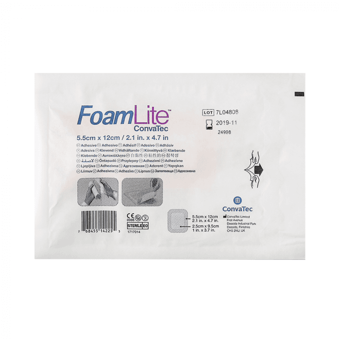 FOAM LITE tvarstis CONVATEC, 5,5 cm x 12 cm, 10 vnt.-2