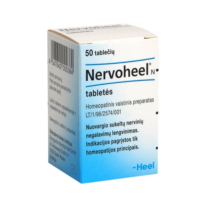NERVO-HEEL N, Tabletės, N50-2