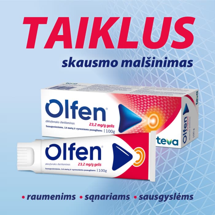 OLFEN, 23,2 mg/g, 100 g, Gelis, N1-2
