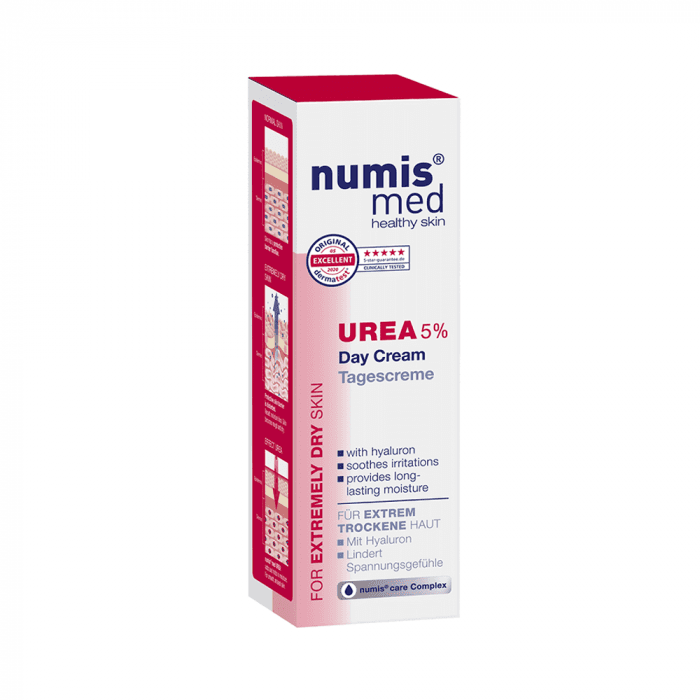 NUMIS MED dieninis kremas UREA, 5% + hialurono rūgštis, 50 ml-2