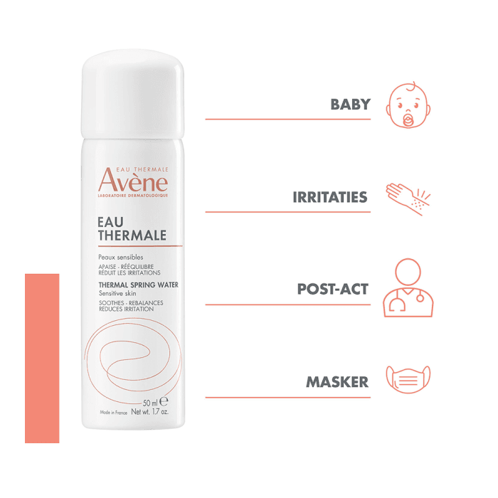EAU THERMALE AVÈNE purškiamasis terminio šaltinio vanduo, 50 ml-1