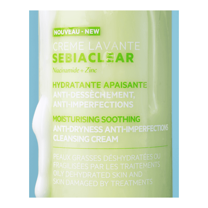 SVR veido prausiklis itin jautriai, nuo aknės gydomai odai SEBIACLEAR CREME LAVANTE, 200 ml, 200 ml-2