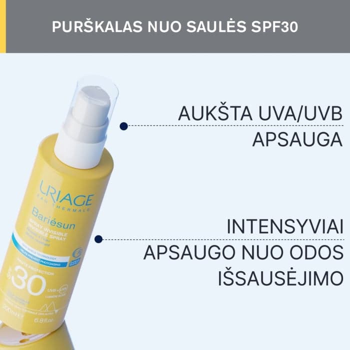 URIAGE purškalas nuo saulės BARIESUN, SPF 30, 200 ml-3