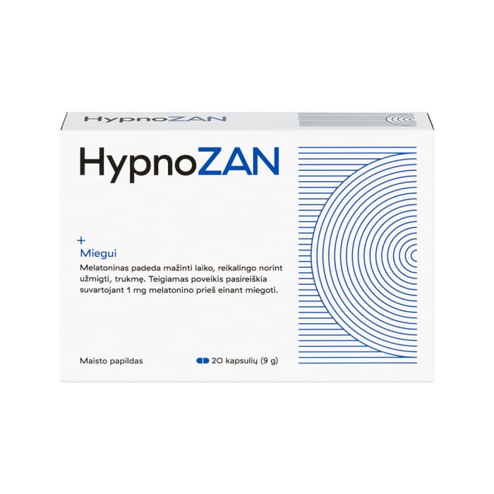 HYPNOZAN, 20 kapsulių