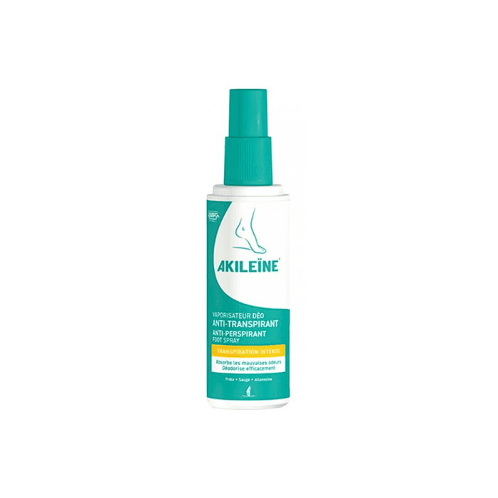 AKILEINE purškiamas pėdų dezodorantas-antiperspirantas, 100 ml-2