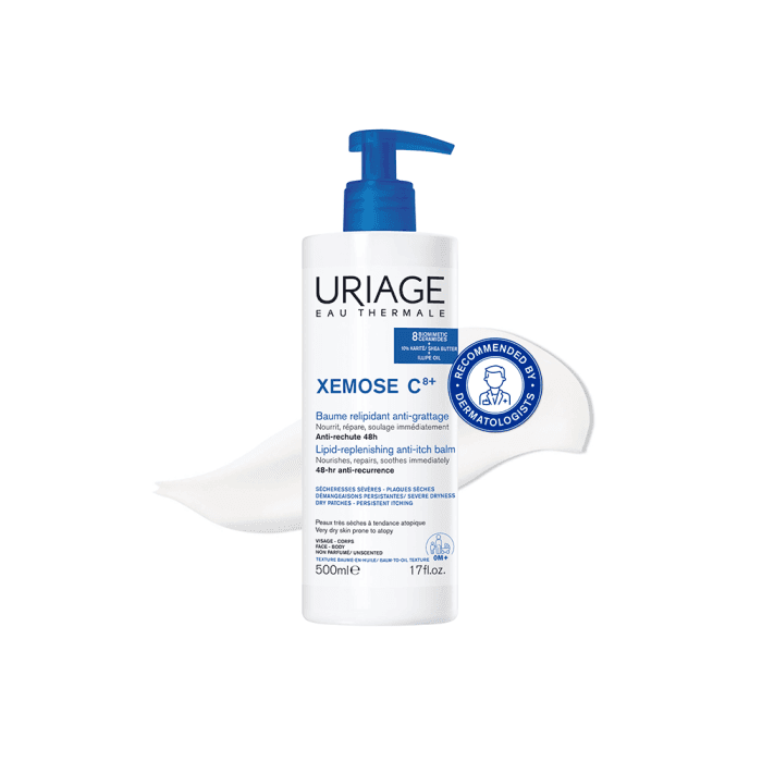 URIAGE aliejinis balzamas veidui ir kūnui XEMOSE C8+, 500 ml-2