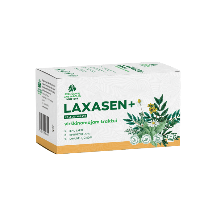 ŠVF žolelių arbata LAXASEN+, 20 vnt., 1.5 g