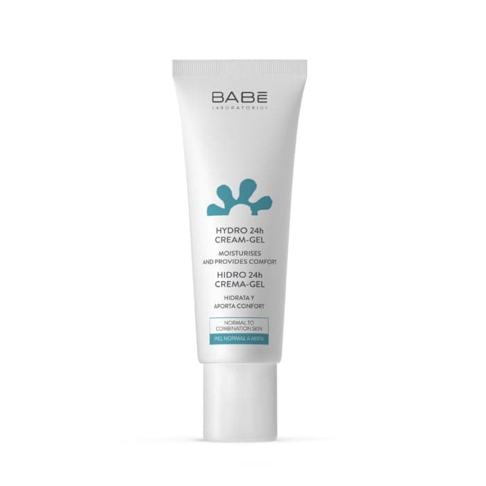 BABÉ drėkinamasis gelinis kremas normaliai ir mišriai veido odai  FACIAL Hydro 24H, 50 ml