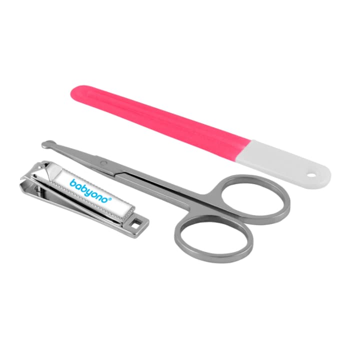 BABYONO COSMETIC manikiūro rinkinys, rožinė spalva, 1 vnt.