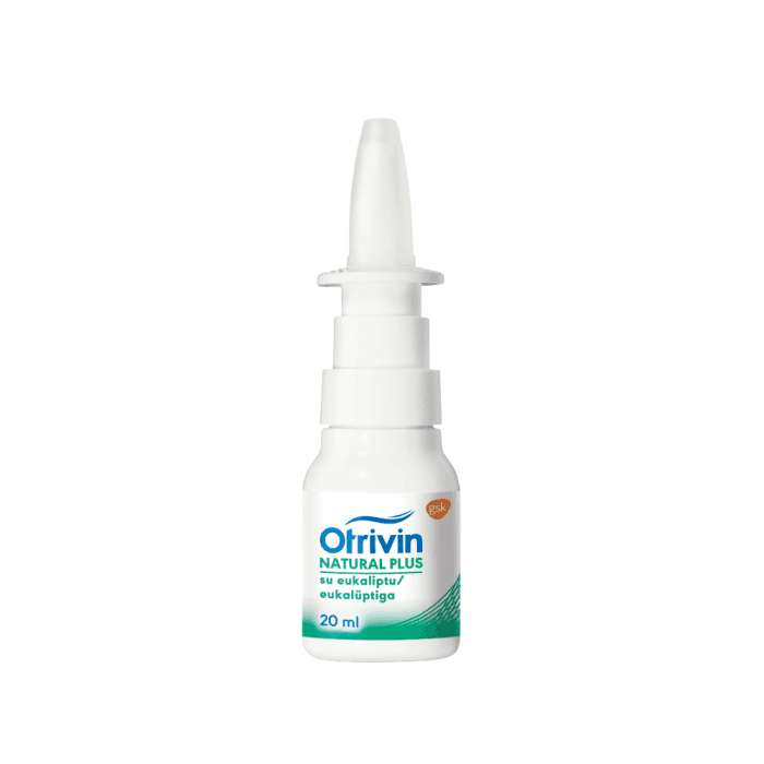 OTRIVIN nosies purškalas su eukaliptu NATURAL PLUS, nuo 6 m., 20 ml-2