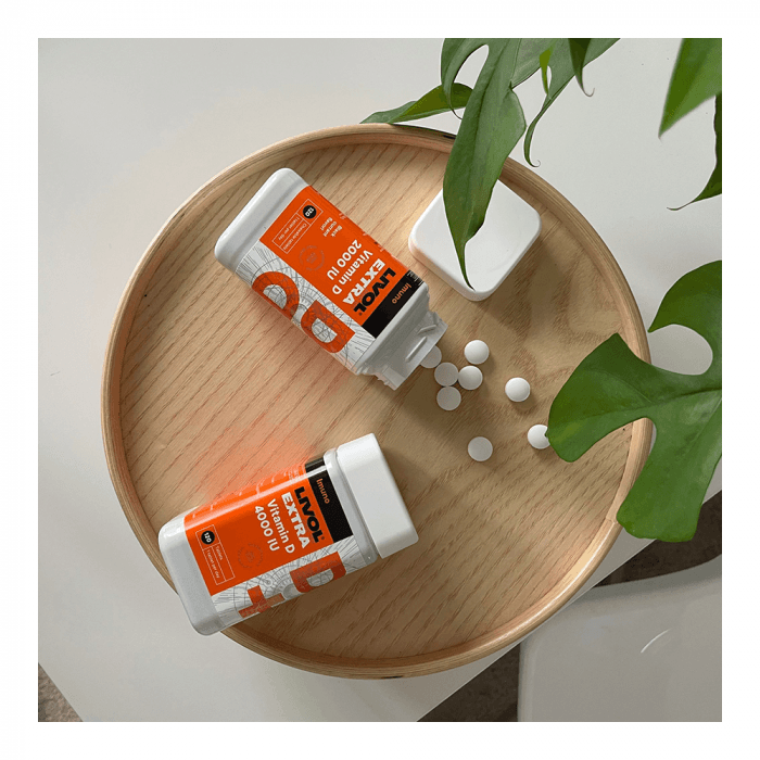 LIVOL EXTRA VITAMINAS D 4000 TV, 120 tablečių-1