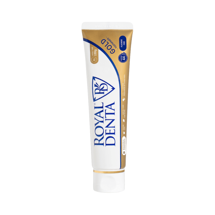 ROYAL DENTA dantų pasta su auksu dantenų stiprinimui GOLD, 130 g-1