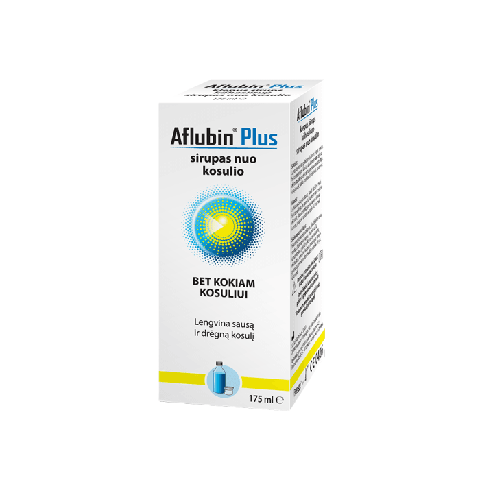 AFLUBIN PLUS sirupas nuo kosulio, nuo 3 m., 175 ml-3