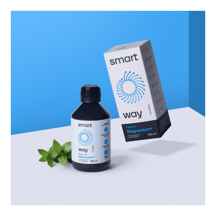 SMART WAY liposominis MAGNIS + mineralų kompleksas, mėtų skonio, 250 ml-3