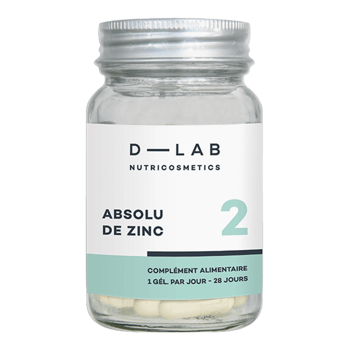 D-LAB maisto papildas su cinku ABSOLU DE ZINC, 28 Kapsulės