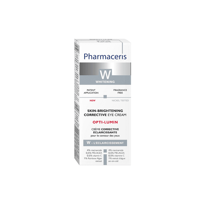 PHARMACERIS W daugialypio poveikio paakių kremas OPTI-LUMIN, 15 ml-1