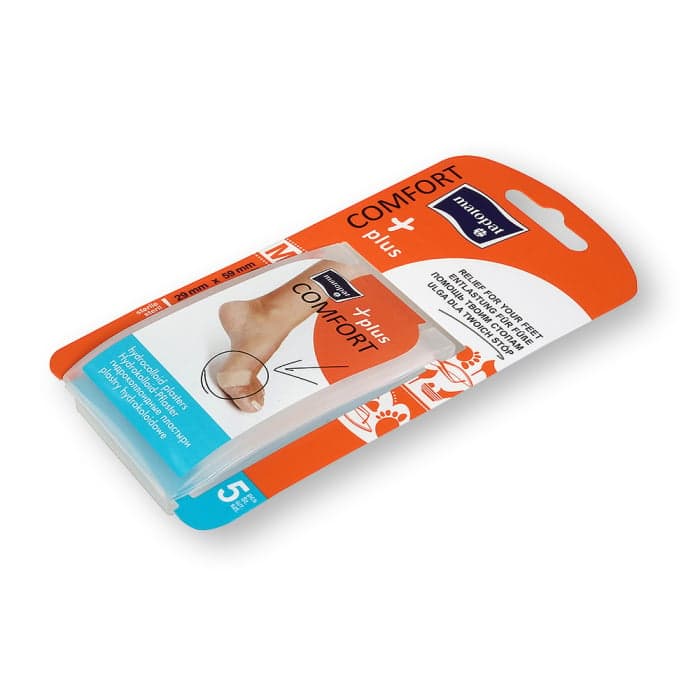 COMFORT PLUS pūslių pleistrai, M, 29 x 59 mm, 5 vnt.-2