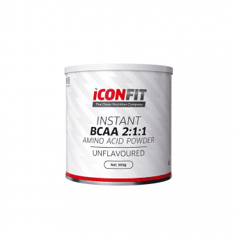 ICONFIT aminorūgštys BCAA 2:1:1, nearomatizuotos, 300 g