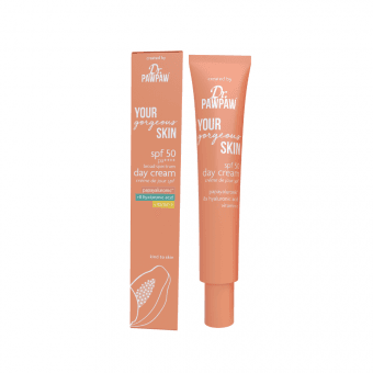 DR. PAWPAW dieninis veido kremas YGS DAY, SPF 50, bekvapis, 45 ml