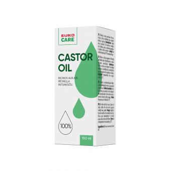EUROCARE ricinos aliejus, 100 ml