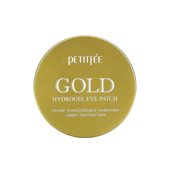 PETITFEE hidrogelinės paakių pagalvėlės su aukso dalelėmis GOLD, 60 vnt.