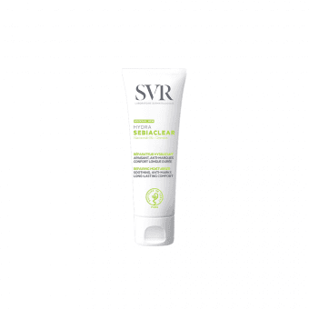 SVR veido kremas itin dehidratuotai, į aknę linkusiai odai SEBIACLEAR HYDRA, 40 ml, 40 ml