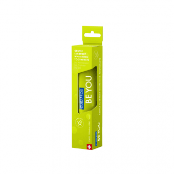 CURAPROX balinanti dantų pasta BE YOU, obuolių, alavijų ir mėtų skonio, nuo 6 m., 60 ml