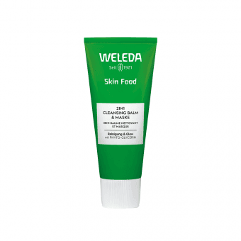 WELEDA valomasis veido balzamas-kaukė SKIN FOOD, 75 ml