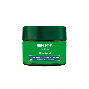 WELEDA maitinamasis naktinis veido kremas SKIN FOOD, 40 ml