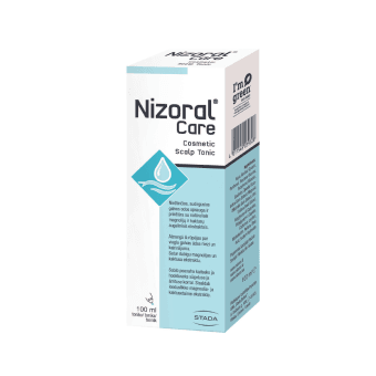NIZORAL kosmetinis tonikas galvos odai CARE, 100 ml